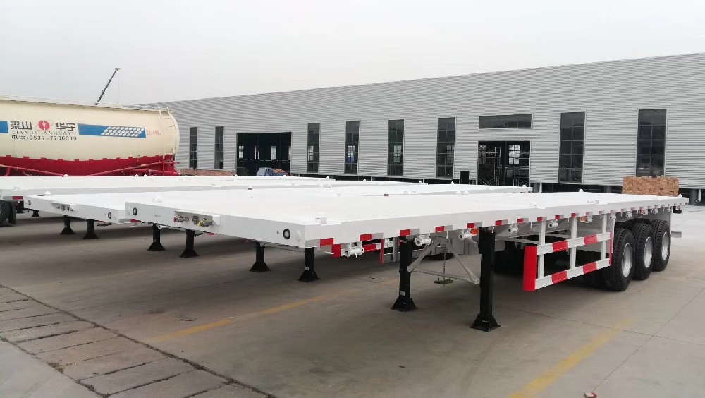 40ft flat bed container semi trailer 